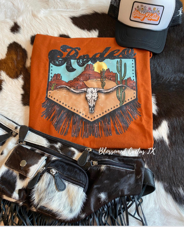 Fringed Rodeo Tee