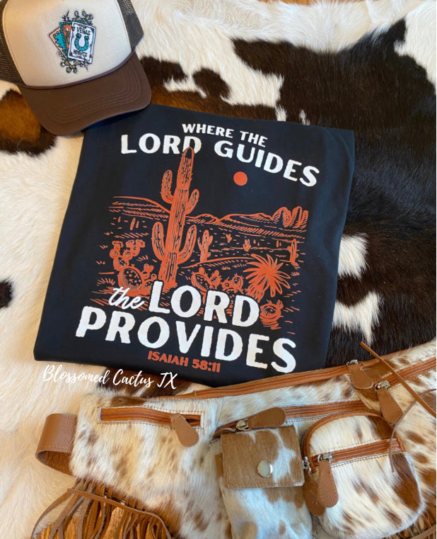 Where the Lord Guides Tee