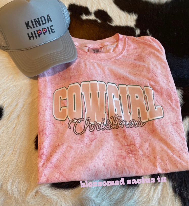 Cowgirl Christmas Tee (Comfort Color)